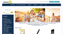 Desktop Screenshot of diabetesshop.com
